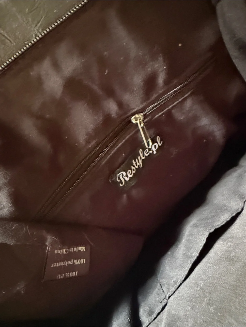 Black Velvet Tote Bag with Purple Rose Skull Motif